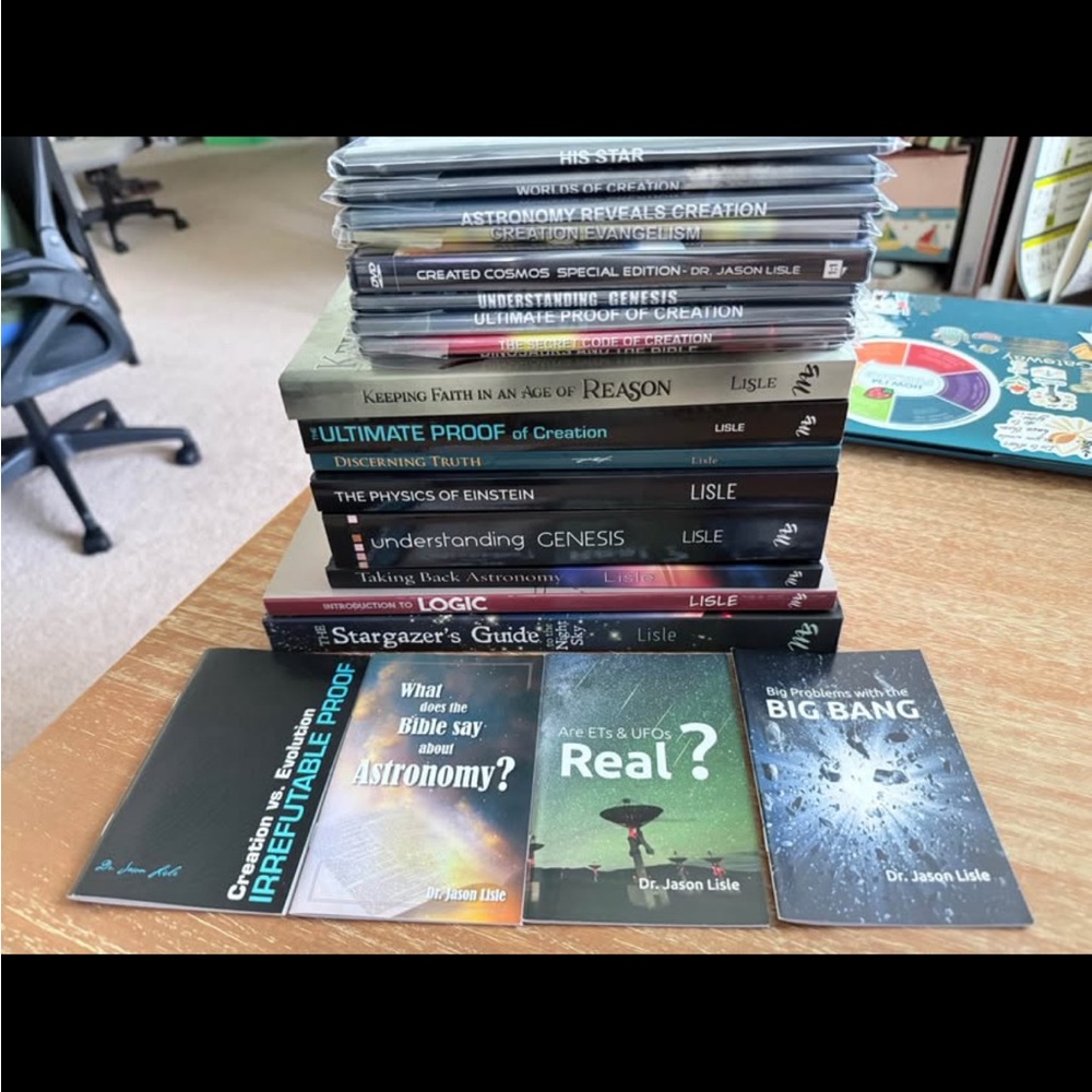 Library of 21 Books and DVDs Biblical Science Institute